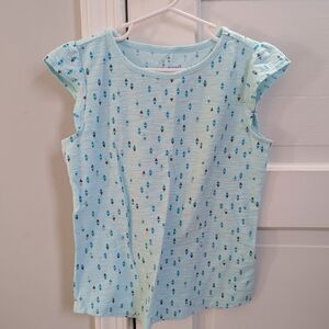 Jumping Beans Light Blue Ice Cream Print Tee
